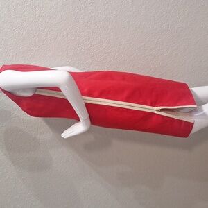 Etcetera Red/Cream/Gold Hardware Dress Beautiful!!!